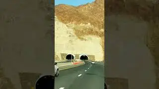 Longest Tunnel Road in khorfakkan UAE #shorts #trending #viral #uae #dubai #tunnel #khorfakkan