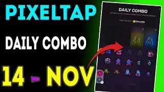 Pixel Tap Daily Combo 14 November 2024 | Today Pixeltap By Pixelverse Daily Combo | AGP | #pixeltap