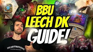 💀 LEECH DK IS ONE OF THE DECKS EVER! 🤣 Hearthstone Guide + Gameplay!