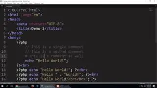 Adding Comments to Your PHP