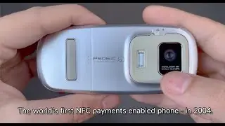 Panasonic P506iC - The world's first NFC Mobile Payments phone
