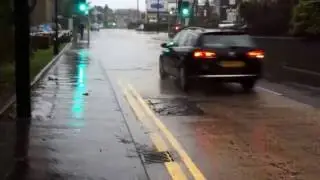 Milnrow Flooding - Newhey Road &  Stone Street Junction