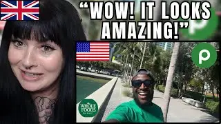 British Girl Reacts to a Brits FIRST Day in AMERICA 🇺🇸 (Publix & Whole Foods Shock!)