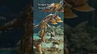 Seregios Set - Switch Axe [MH Wilds] #switchaxe #monsterhunterwilds