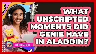 What Unscripted Moments Did Genie Have In Aladdin?