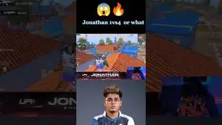 Jonathan gaming  1vs4 clutch  jonathan hacker  OR Wott #jonathangaming #shorts #1vs4 #bgmi #jonathan