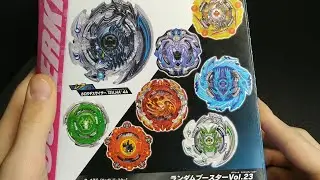 Распаковка Рандом Бустер Vol 23 / random booster vol 23 / Beyblade Burst