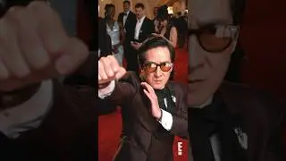 Protect this man at all costs! #kehuyquan #oscars #livefrome #glambotbts #academyawards