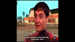 Tobey Maguire Spiderman in GTA San Andreas Meme