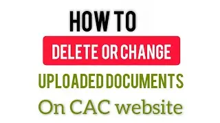 HOW TO REMOVE/CHANGE UPLOADED DOCUMENTS ON CAC WEBSITE: REPLYING A COMMENT