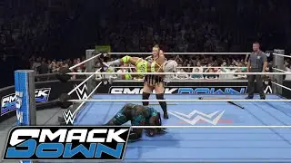 WWE 2K25 - Jade Cargill Vs Nia Jax Vs Piper Niven - MITB Qualifier: Smackdown 6/6/2025