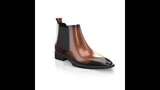 Handmade Luxury Chelsea Boots for Men | Metallic Finish Leather Boots