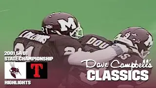San Antonio Taft Raiders vs Mesquite Skeeters Highlights | 2001 5A DI State Championship
