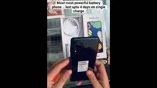 Unboxing most powerful battery phone 7000 mah | samsung F62 | flagship processor Exynos 9825 🔥💥
