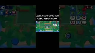 1 LEVEL HESAP 2000 KUPA OLDU!!!
