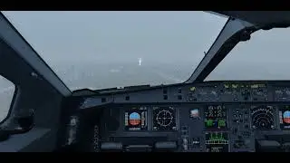 Arrival with final to RWY25R EBBR Bruxelles