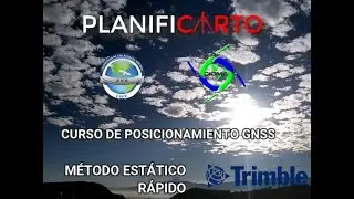 🛰️ POSICIONAMIENTO GPS GNSS❗❗ #TRIMBLE R8S - MÉTODO ESTÁTICO RÁPIDO 🌐 PARTE 3
