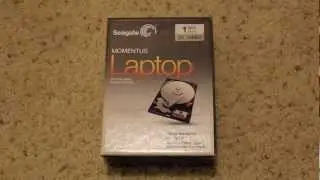 Unboxing: Seagate Momentus 1TB 2.5