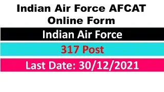 afcat form fill up 2021|afcat eligibility 2021|indian airforce afcat 01/2022 online form