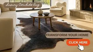 Dark Brown Cowhide Rug with White Belly | Real Leather Rug for Modern Homes