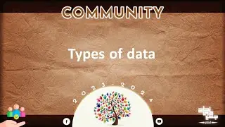 L 2, Types and sources of data, Community
