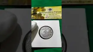 MOEDA BRASIL 50 CENTAVOS 2002 REVERSO INVERTIDO
