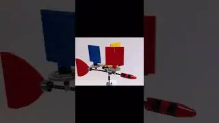 Lego Vertical Axis Wind Turbine