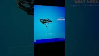 buying the Cozy coaster in fortnite