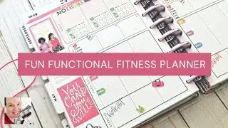 Fitness Plan with Me | RongRong X Happy Planner | Healthy Hero | Functional Pages