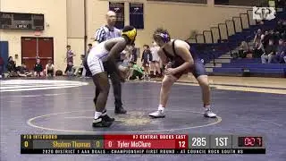 2020-01-23 Central Bucks East vs Interboro (D1 Duals first round)