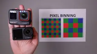 Pixel Binning - Quad Bayer Sensor - Clarity Zoom и многое другое - insta360 ace pro и dji action 4