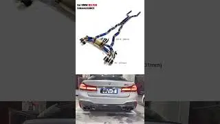 BMW M5 F90 titanium Exhaust globalshipping www.lcexhaust.com#m5 #m5f90 #m5f90competition #m5f90sound