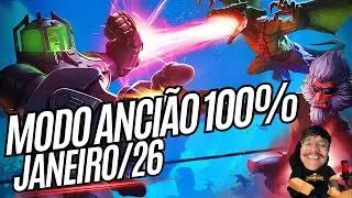 MENSAL DE JANEIRO/26! MODO ANCI&Atilde;O 100% - PARTE 1 😍😍 | LIVE | Marvel Contest of Champions
