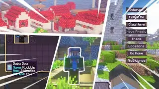Nejlep&scaron;&iacute; Minecraft Mody Kter&eacute; Vylep&scaron;uj&iacute; Vesnice a Vesničany!
