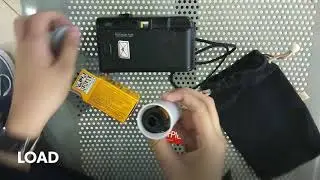 How to Load and Unload Film Camera (Fuji MDL-9)