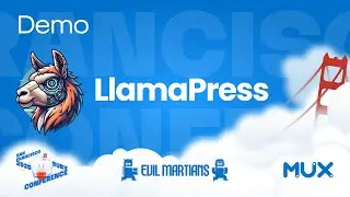 Ruby startup demo: Kody Kendall, LlamaPress. San Francisco Ruby Conference 2025