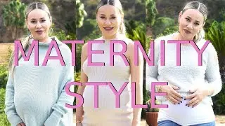 Maternity Style Lookbook - Pregnant in Winter Time