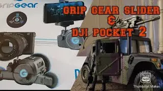 Grip Gear Directors set slider & dji pocket 2