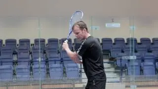 Squash tips: The backhand volley