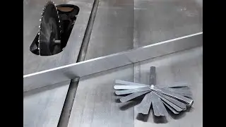 Adjusting the extension wings on my table saw