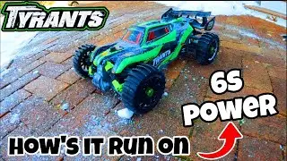 WOV Racing Tyrants on a 6S lipo pack