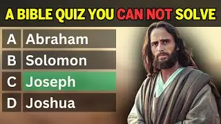UNSOLVABLE BIBLE QUIZ : Journey through the impossible Bible Quiz of the Old Testament!