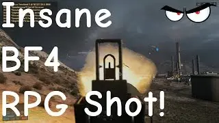 Battlefield 4 Longest Sniper Shot with RPG - 6-Second Travel Time!