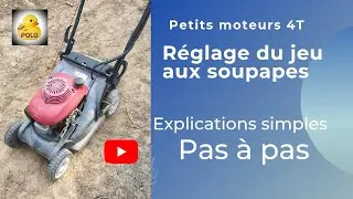 Apprendre &agrave; regler le jeu aux soupapes moteur 4 temps