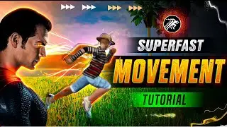 SUPER FAST MOVEMENT TRICK IN FREE FIRE / RAISTAR SUPERFAST SECRET MOVEMENT TUTORIAL