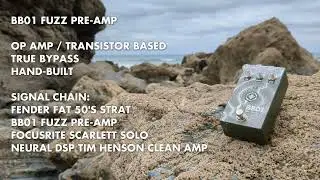 BB01 Fuzz Pre-Amp Demo - Buzzing Bugs Audio Devices