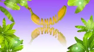 Text Effect - Banana - Text Manipulation - Photoshop Tutorial