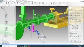 🏗️ E3D Toma de presi&oacute;n y drenaje de l&iacute;nea bomba centr&iacute;fuga, descarga full link en la descripci&oacute;n.