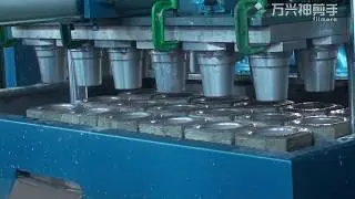 waste paper flower cup forming machine/seeds cup making machine flower pot making machine