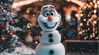 Весёлый снеговик ❄️☃️ Весёлая песня на немецком языке 🎶✨